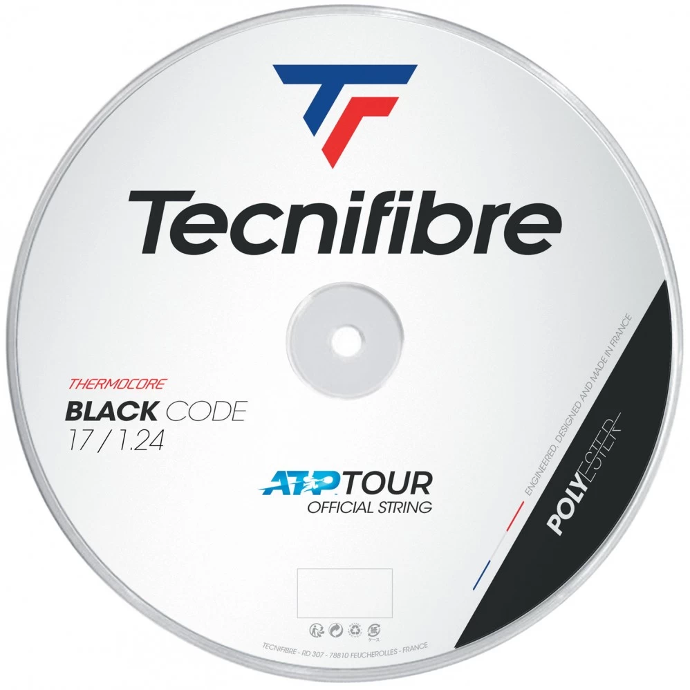 Bobine Tecnifibre Black Code 200m 3 Bobine Tecnifibre Black Code 200m