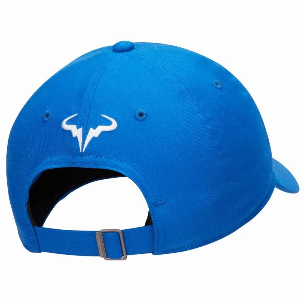 Casquette NikeCourt AeroBill Rafa Heritage86 Bleu 4 Casquette NikeCourt AeroBill Rafa Heritage86 Bleu – Image 2