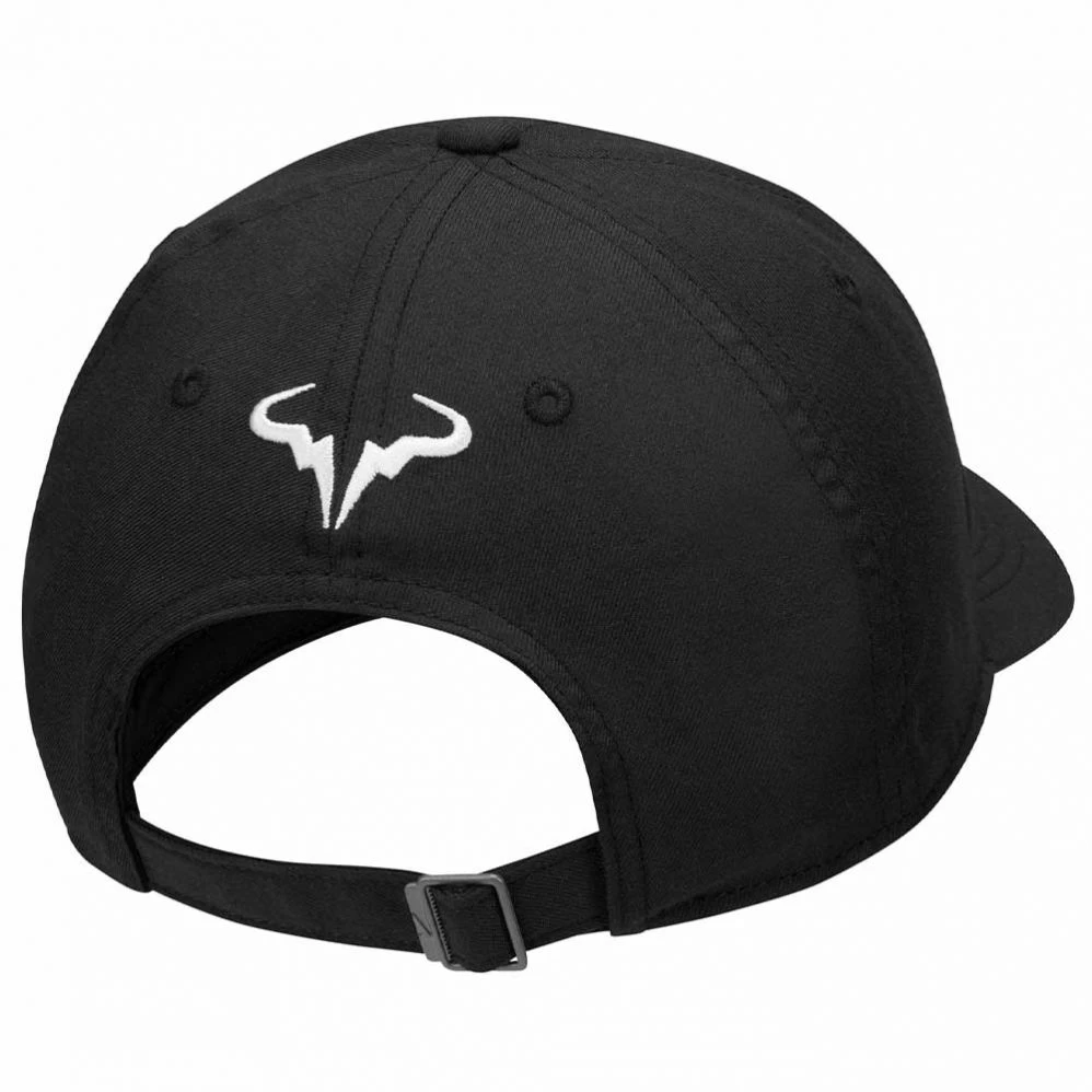 Casquette NikeCourt AeroBill Rafa Heritage86 Noir 4 Casquette NikeCourt AeroBill Rafa Heritage86 Noir – Image 2