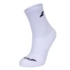 Chaussettes Babolat 3 Pairs Pack Blanc -Tennis Équipement Magasin chaussettes babolat 3 pairs pack blanc