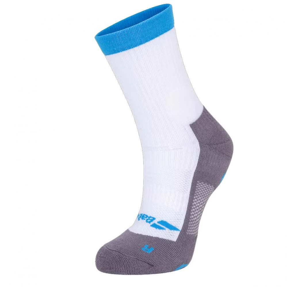 Chaussettes Babolat PRO 360 MEN Blanc / Bleu 3 Chaussettes Babolat PRO 360 MEN Blanc / Bleu