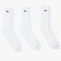 Chaussettes Lacoste Sport Blanc (3 Paires)