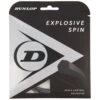 Cordage Dunlop Explosive Spin Noir 12m -Tennis Équipement Magasin cordage dunlop explosive spin noir 12m