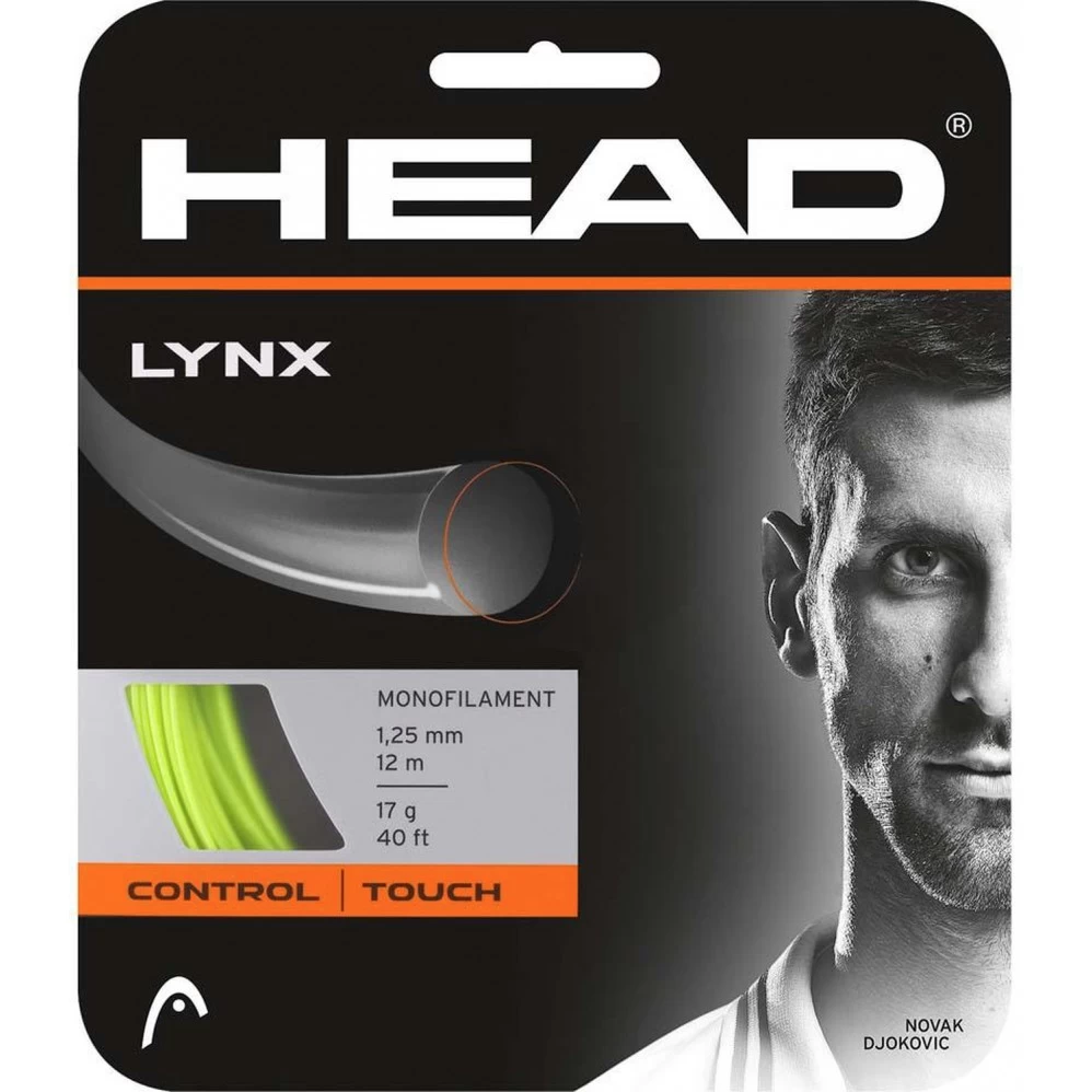 Cordage Head Lynx Jaune 12m 3 Cordage Head Lynx Jaune 12m