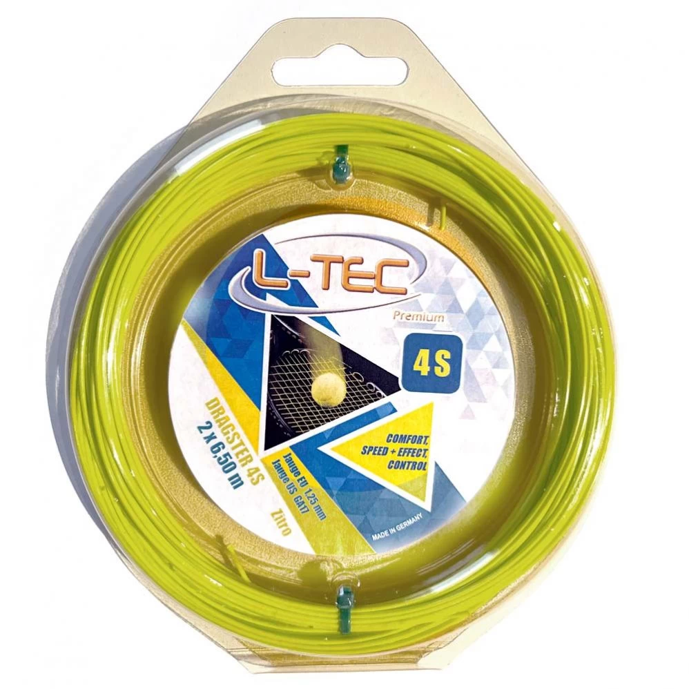 Cordage L-Tec 4S Jaune 2x 6.50m 3 Cordage L-Tec 4S Jaune 2x 6.50m