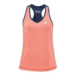Débardeur Babolat Play Femme Corail / Bleu Marine