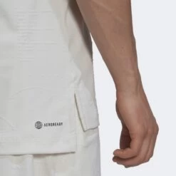 Polo Adidas London Blanc -Tennis Équipement Magasin polo adidas london blanc 2