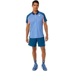 Polo Asics Match Bleu 11 Polo Asics Match Bleu -Tennis Équipement Magasin polo asics match bleu 4