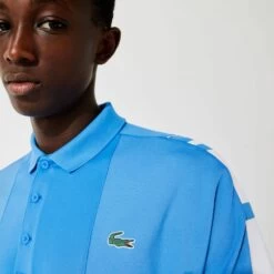Polo Lacoste Sport Bleu / Blanc -Tennis Équipement Magasin polo lacoste sport bleu blanc 4