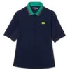 Polo Lacoste Sport Piqué Femme Bleu Marine -Tennis Équipement Magasin polo lacoste sport pique femme bleu marine