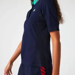 Polo Lacoste Sport Piqué Femme Bleu Marine 13 Polo Lacoste Sport Piqué Femme Bleu Marine -Tennis Équipement Magasin polo lacoste sport pique femme bleu marine 5