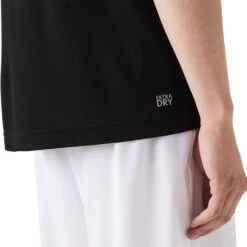 Polo Lacoste Sport Respirant Noir / Blanc 9 Polo Lacoste Sport Respirant Noir / Blanc -Tennis Équipement Magasin polo lacoste sport respirant noir blanc 2