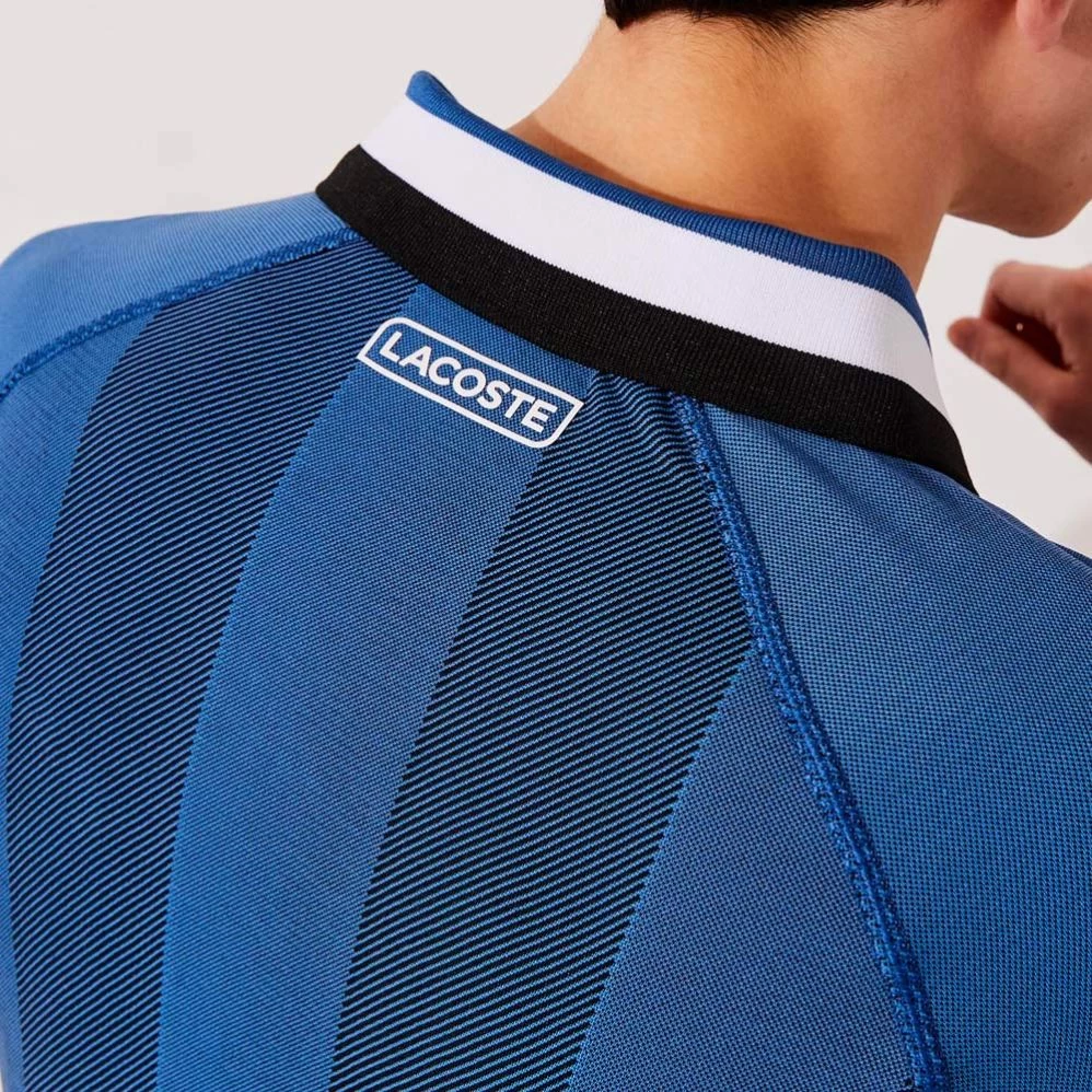 Polo Lacoste Sport Sans Couture Bleu 6 Polo Lacoste Sport Sans Couture Bleu – Image 4
