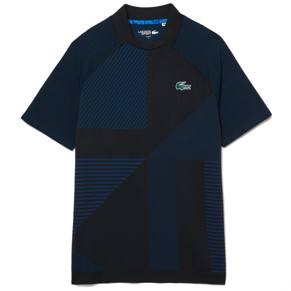 Polo Lacoste Sport Seamless Bleu Marine 3 Polo Lacoste Sport Seamless Bleu Marine