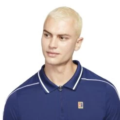 Polo Nike Court Dri-Fit ADV Slam Bleu 7 Polo Nike Court Dri-Fit ADV Slam Bleu -Tennis Équipement Magasin polo nike court dri fit adv slam bleu 2