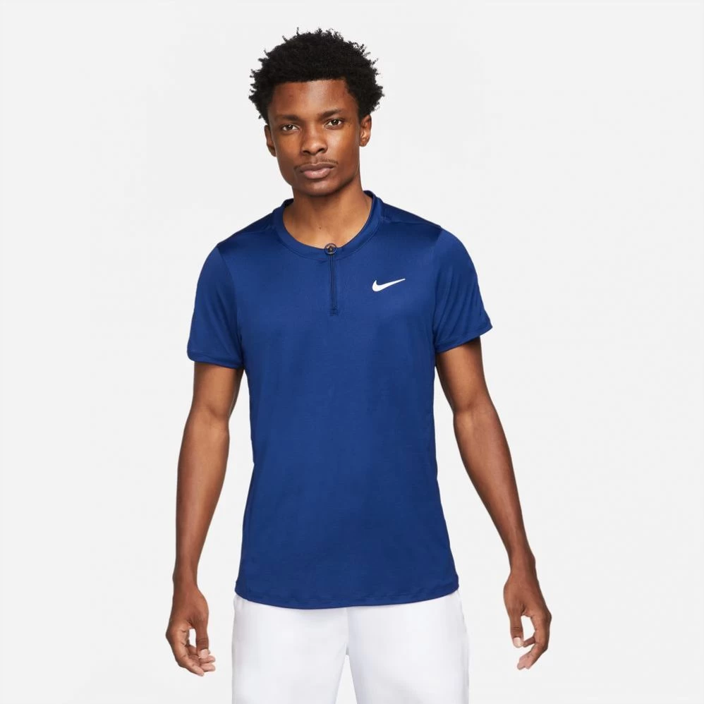 Polo Nike Court Dri-Fit Advantage Bleu 3 Polo Nike Court Dri-Fit Advantage Bleu