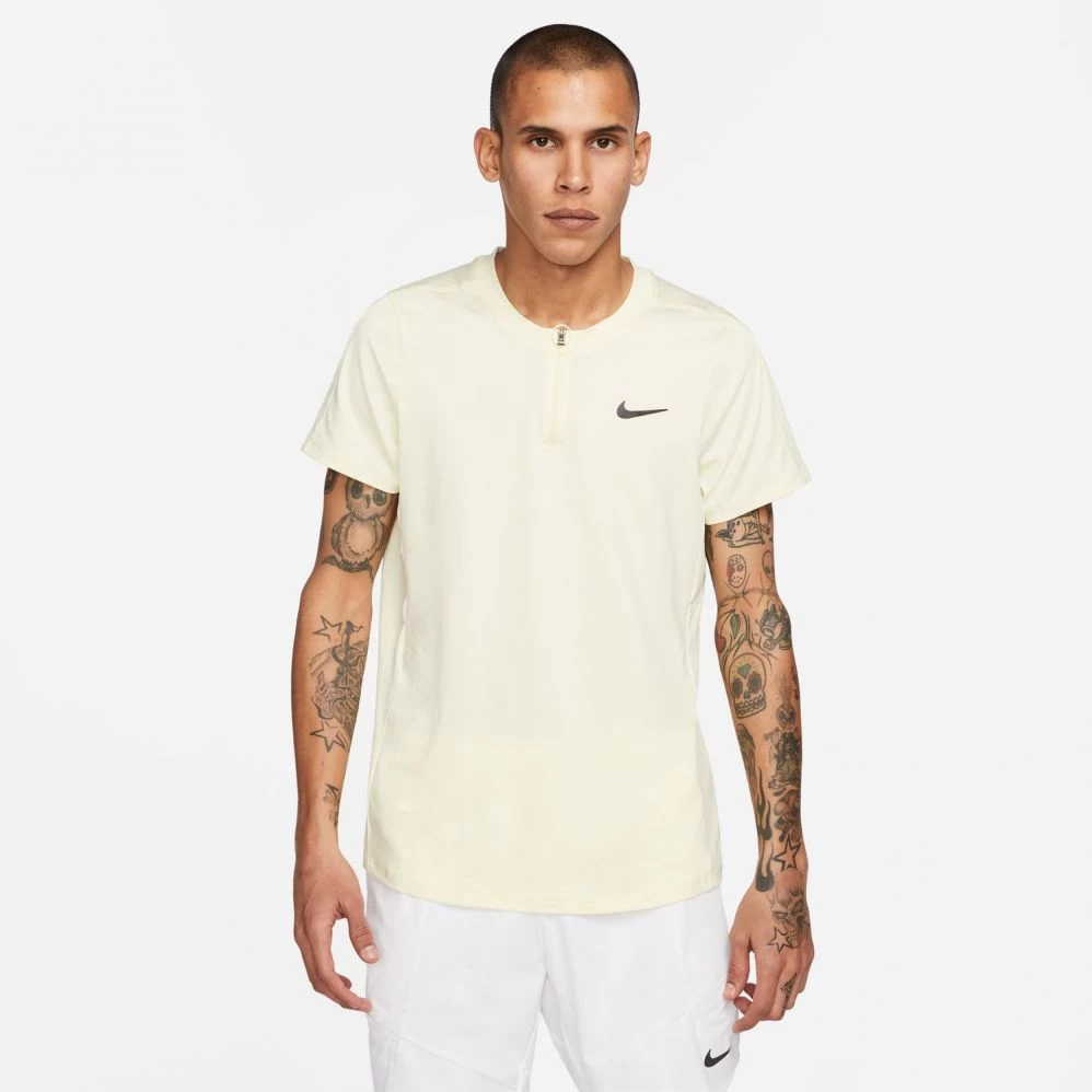 Polo Nike Court Dri-Fit Advantage Jaune 3 Polo Nike Court Dri-Fit Advantage Jaune