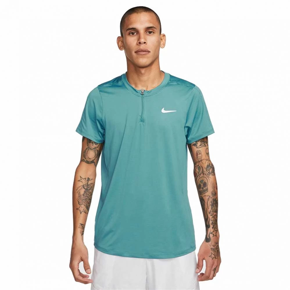 Polo Nike Court Dri-Fit Advantage Vert 3 Polo Nike Court Dri-Fit Advantage Vert