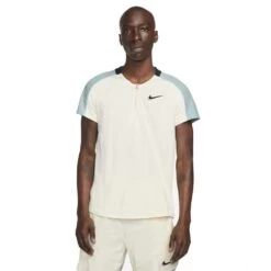Polo Nike Court Dri-Fit Slam Blanc