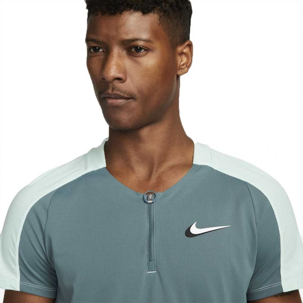 Polo Nike Court Dri-Fit Slam Bleu 5 Polo Nike Court Dri-Fit Slam Bleu – Image 3