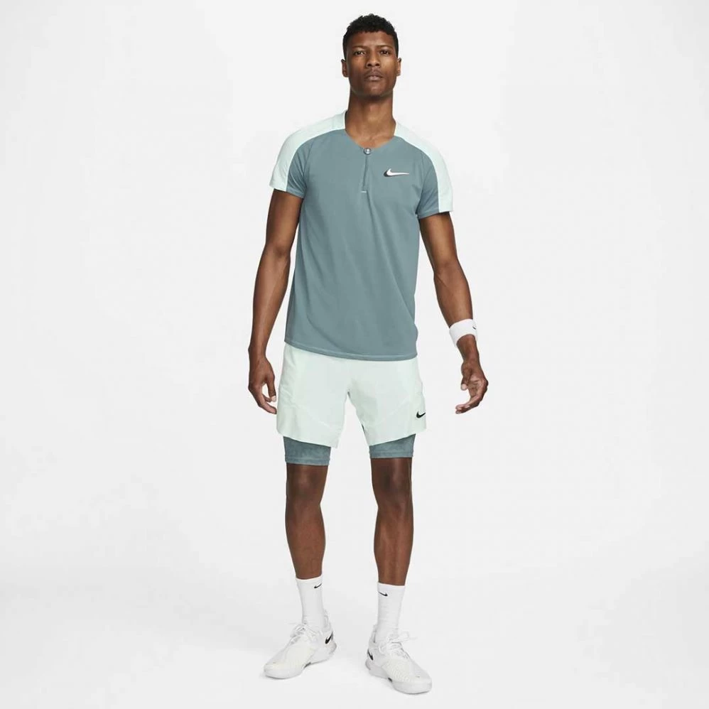 Polo Nike Court Dri-Fit Slam Bleu 6 Polo Nike Court Dri-Fit Slam Bleu – Image 4