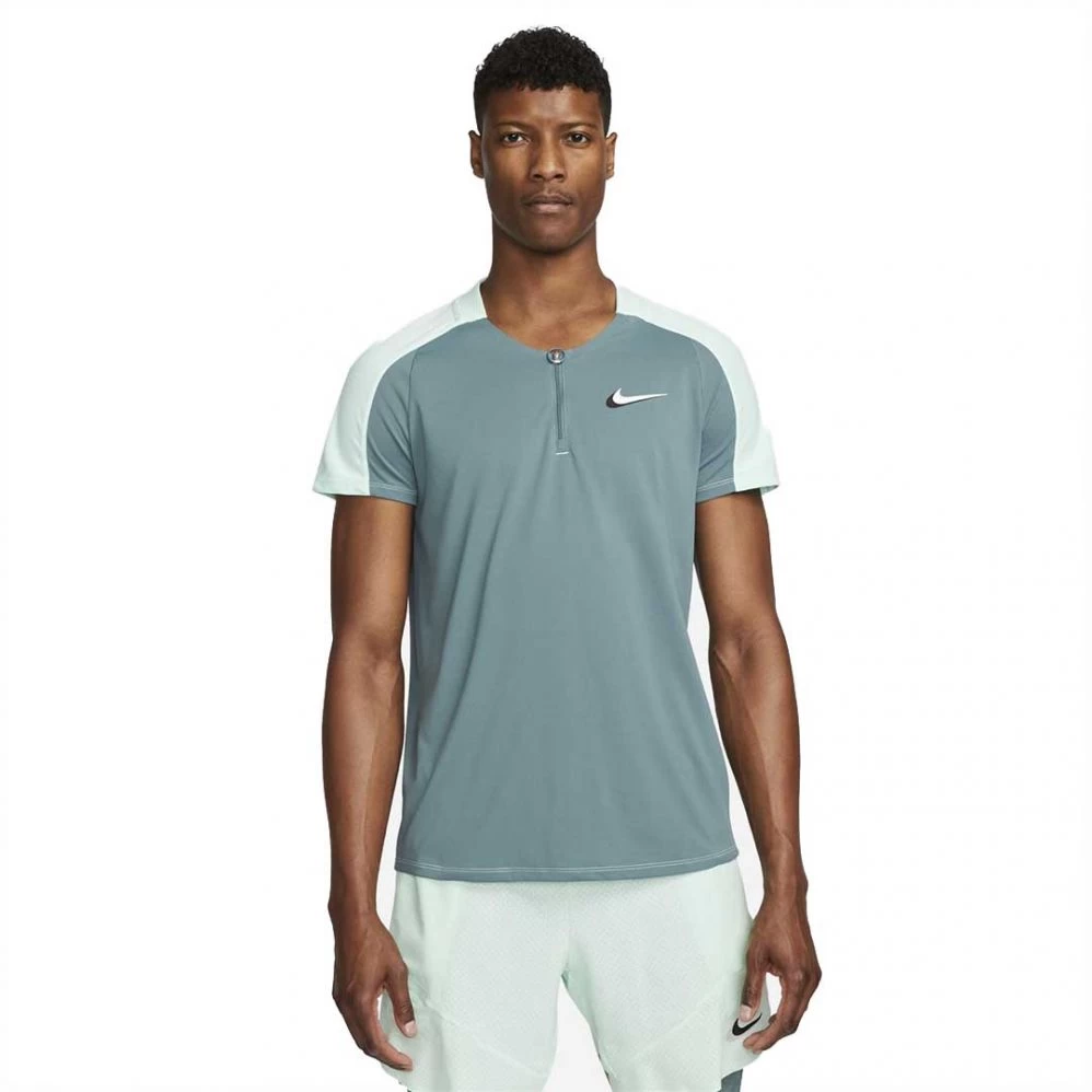 Polo Nike Court Dri-Fit Slam Bleu 3 Polo Nike Court Dri-Fit Slam Bleu