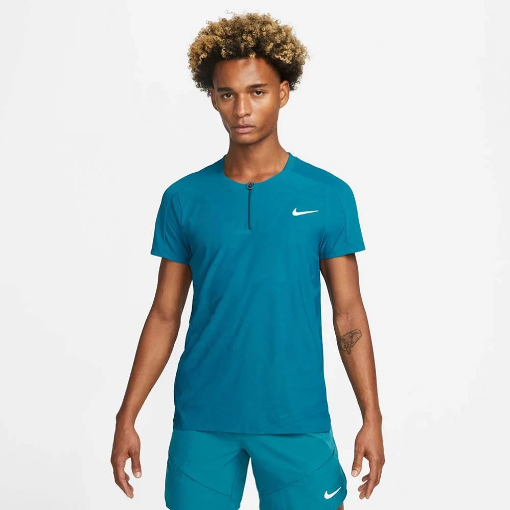 Polo Nike Court Dri-Fit Slam Turquoise 3 Polo Nike Court Dri-Fit Slam Turquoise
