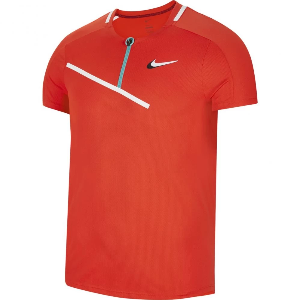Polo Nike Court Melbourne Slam Rouge 3 Polo Nike Court Melbourne Slam Rouge