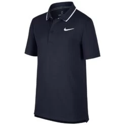 Polo Nike Junior Nikecourt Dry Obsidian