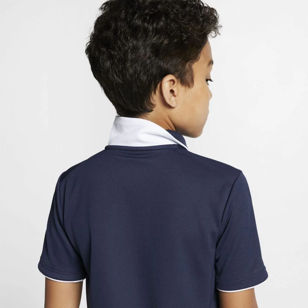 Polo Nike Junior Nikecourt Dry Obsidian 7 Polo Nike Junior Nikecourt Dry Obsidian – Image 5