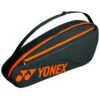 Sac De Tennis Yonex Team Noir / Orange 3 Raquettes -Tennis Équipement Magasin sac de tennis yonex team noir orange 3 raquettes