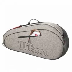 Sac Wilson Team 3R Gris Chiné -Tennis Équipement Magasin sac wilson team 3r gris chine 2