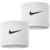 Serre-Poignets Nike Swoosh Blanc / Noir X 2 -Tennis Équipement Magasin serre poignets nike swoosh blanc noir x 2