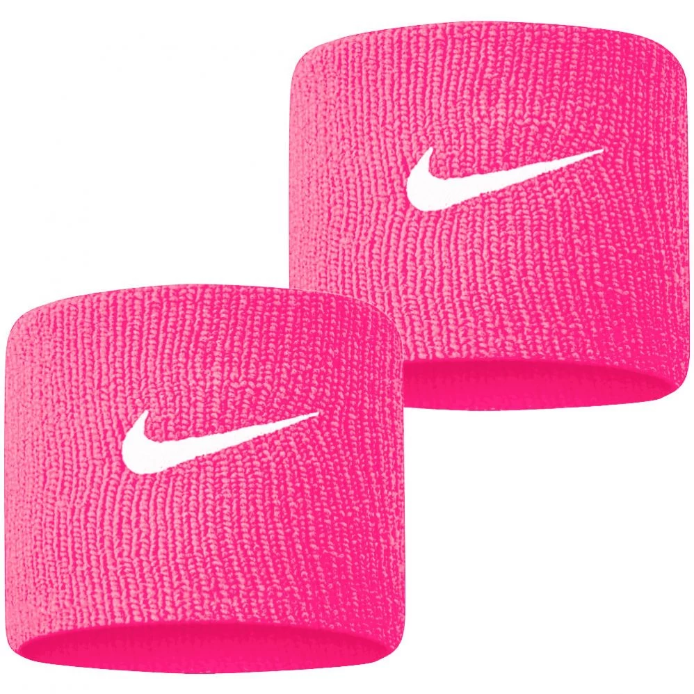 Serre-Poignets Nike Swoosh Rose / Blanc X 2 3 Serre-Poignets Nike Swoosh Rose / Blanc X 2