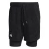 Short Adidas Melbourne 2N1 Noir