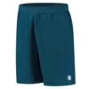 Short K-Swiss Hypercourt Bleu -Tennis Équipement Magasin short k swiss hypercourt bleu