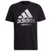 T-Shirt Adidas Tennis Graphic Noir 1 T-Shirt Adidas Tennis Graphic Noir -Tennis Équipement Magasin t shirt adidas tennis graphic noir