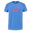 T-Shirt Babolat Exercise Big Flag Bleu Clair -Tennis Équipement Magasin t shirt babolat exercise big flag bleu clair
