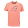 T-Shirt Babolat Exercise Big Flag Corail 2 T-Shirt Babolat Exercise Big Flag Corail -Tennis Équipement Magasin t shirt babolat exercise big flag corail