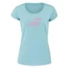 T-Shirt Babolat Exercise Flag Femme Bleu Chiné 2 T-Shirt Babolat Exercise Flag Femme Bleu Chiné -Tennis Équipement Magasin t shirt babolat exercise flag femme bleu chine