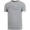 T-Shirt Fila Ricki Grey -Tennis Équipement Magasin t shirt fila ricki grey