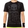 T-Shirt Hydrogen Graffiti Noir / Anthracite -Tennis Équipement Magasin t shirt hydrogen graffiti noir anthracite