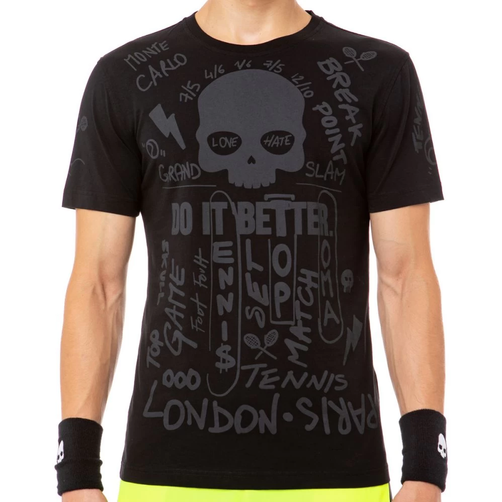 T-Shirt Hydrogen Graffiti Noir / Anthracite 3 T-Shirt Hydrogen Graffiti Noir / Anthracite