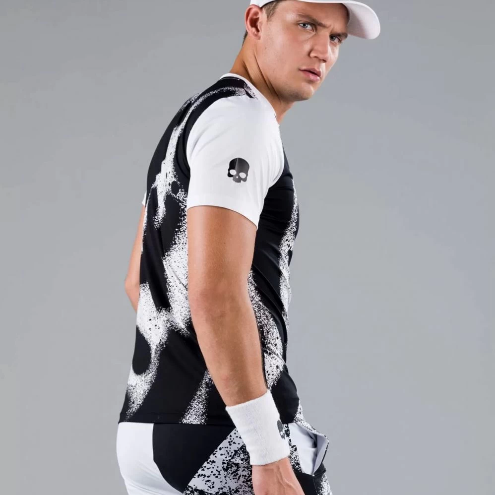 T-Shirt Hydrogen Spray Tech Blanc / Noir 4 T-Shirt Hydrogen Spray Tech Blanc / Noir – Image 2