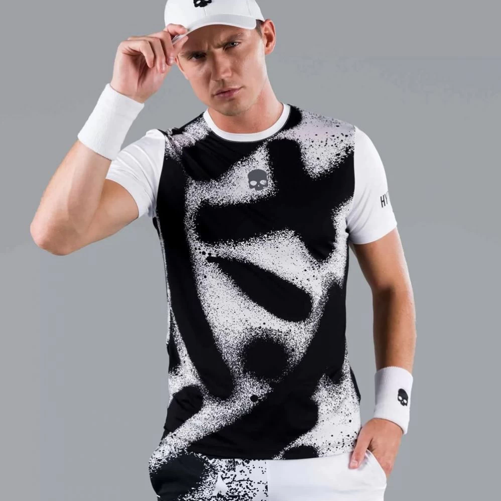 T-Shirt Hydrogen Spray Tech Blanc / Noir 3 T-Shirt Hydrogen Spray Tech Blanc / Noir