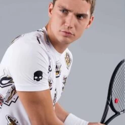 T-Shirt Hydrogen Tattoo Tech Blanc 7 T-Shirt Hydrogen Tattoo Tech Blanc -Tennis Équipement Magasin t shirt hydrogen tattoo tech blanc 2