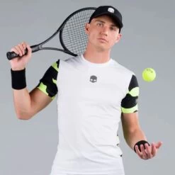 T-shirt Hydrogen Tech Camo Blanc / Jaune Fluo