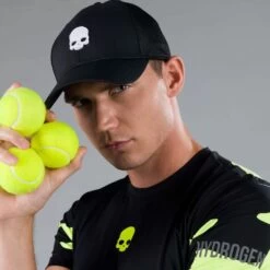 T-shirt Hydrogen Tech Camo Noir / Jaune Fluo -Tennis Équipement Magasin t shirt hydrogen tech camo noir jaune fluo 3