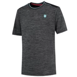 T-Shirt K-Swiss Hypercourt Tee Melange Noir