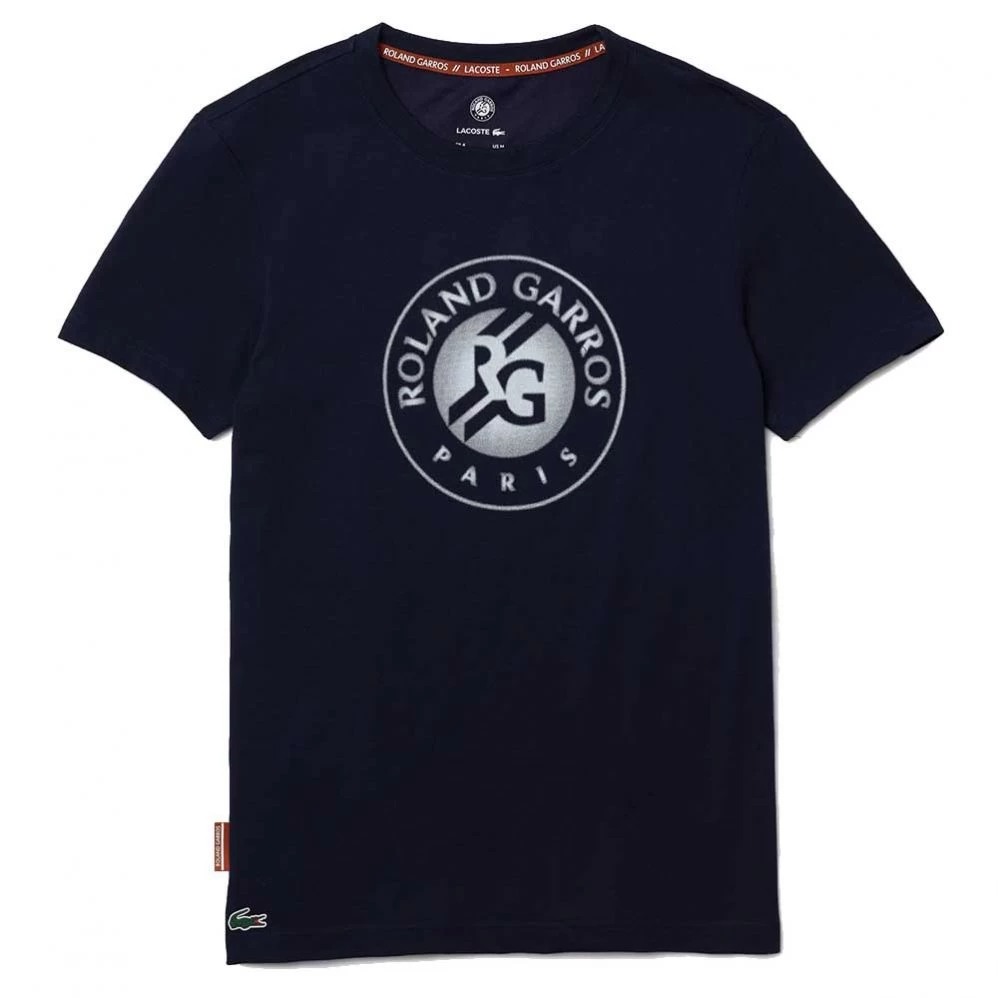 T-shirt Lacoste Sport X Roland Garros Bleu Marine 3 T-shirt Lacoste Sport X Roland Garros Bleu Marine